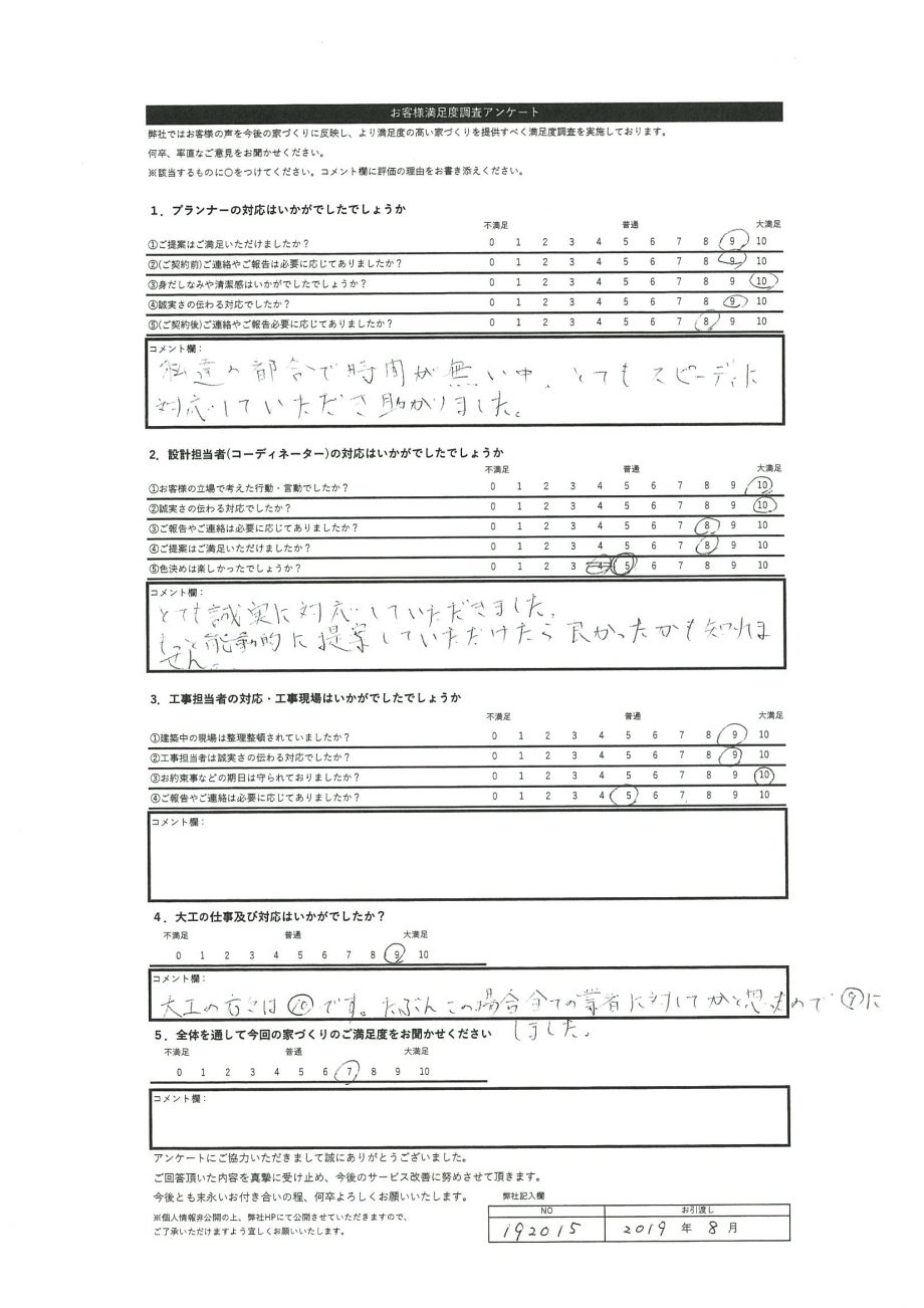 旭川市 Y・M様