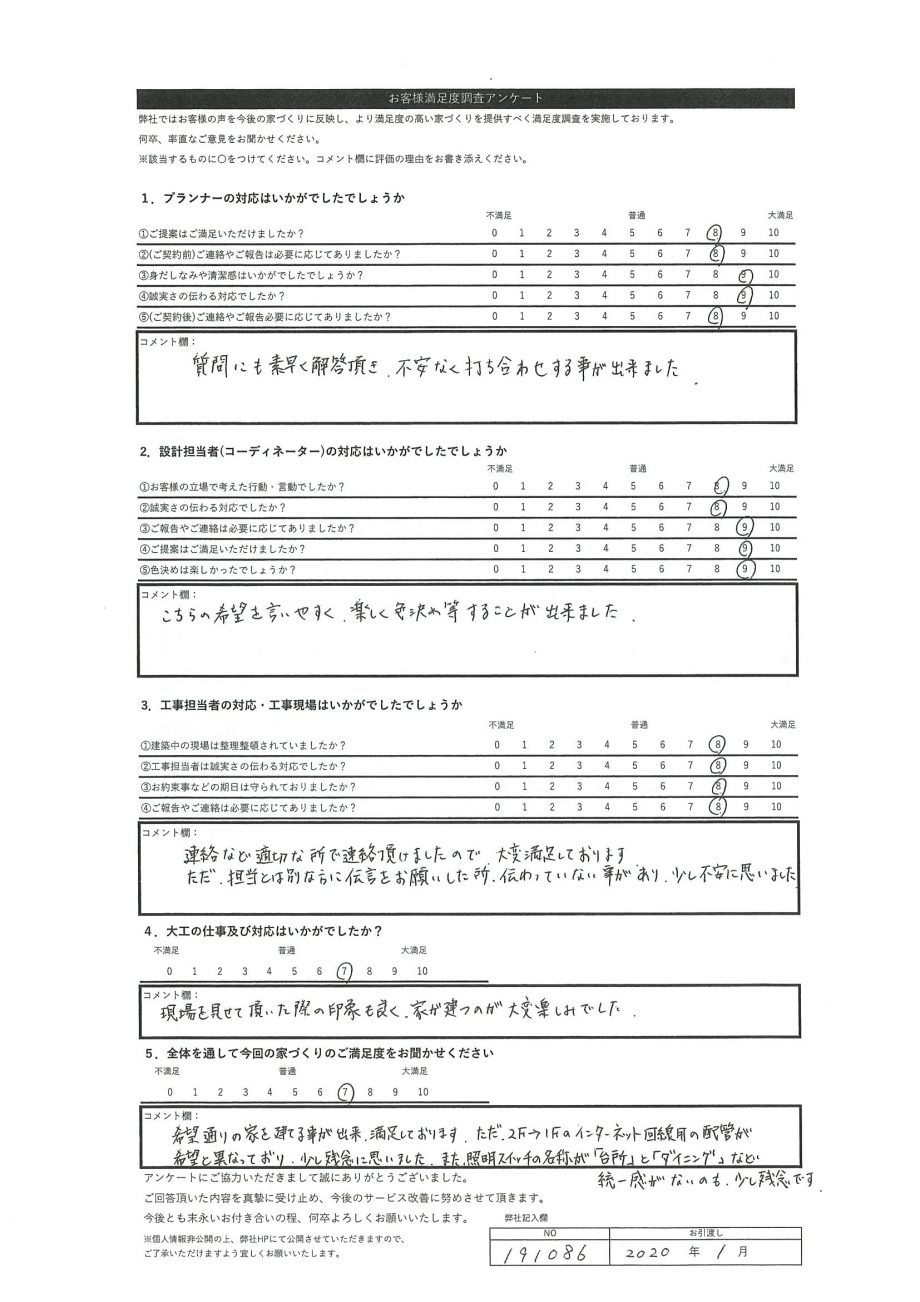 石狩市 N・M様