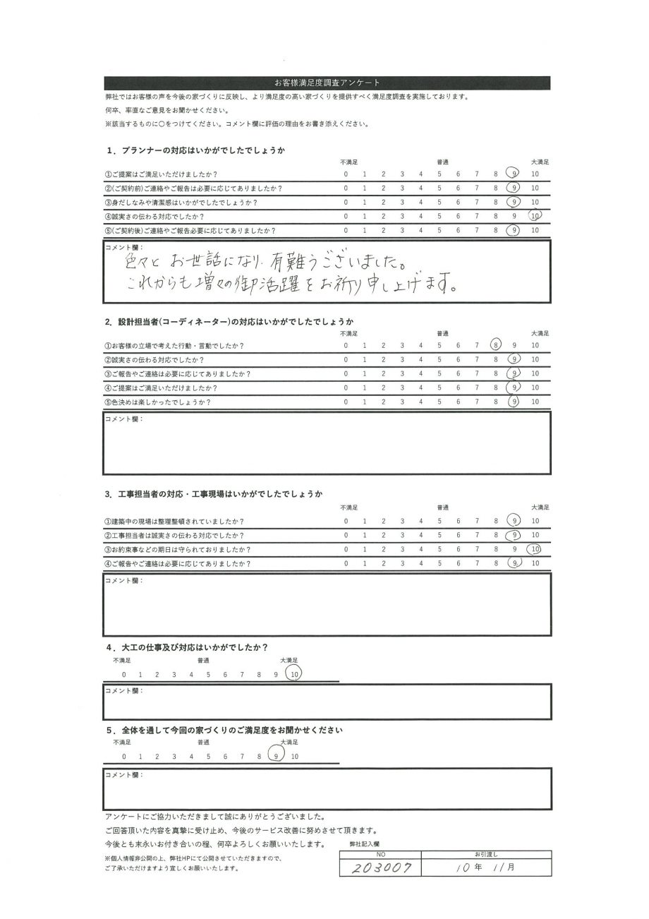 苫小牧市 Y・T様