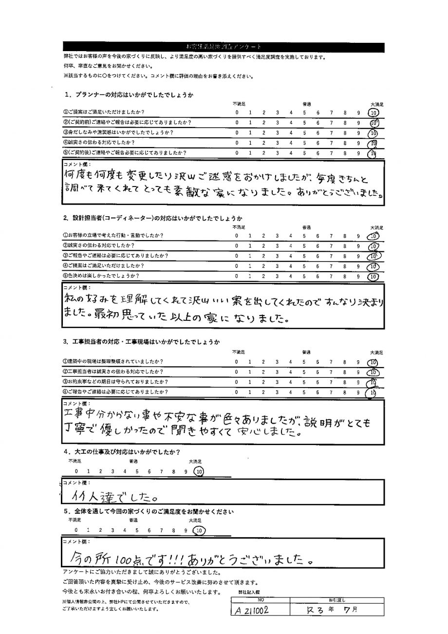 石狩郡 K・T様