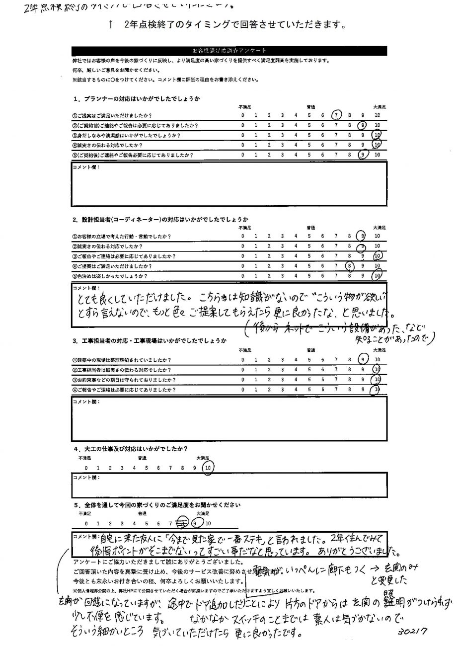 上川郡 K・M様