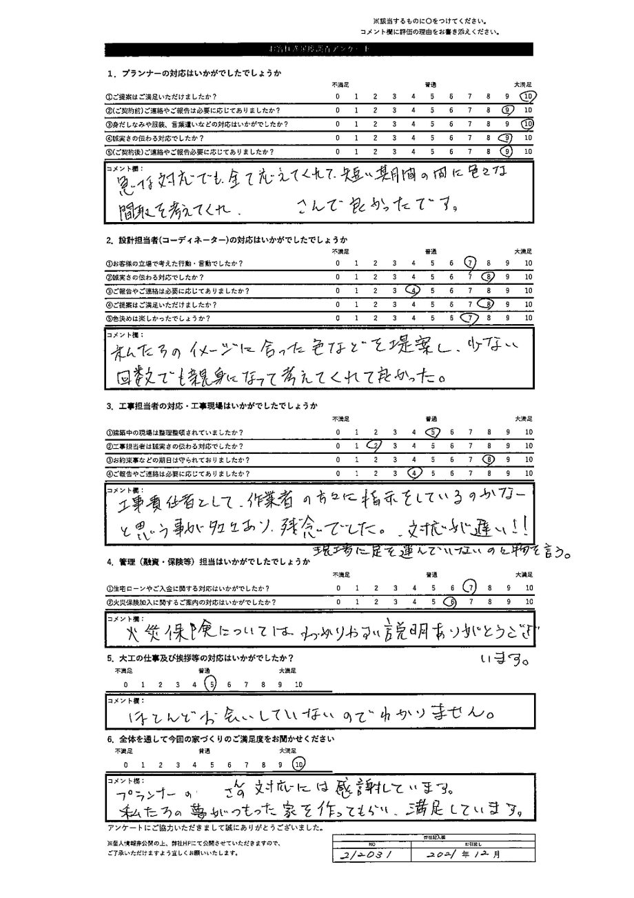 上川郡 D・S様