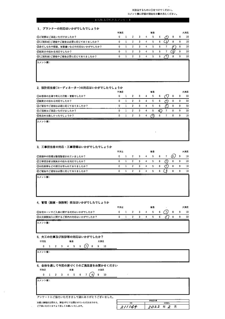 夕張郡 F・H様