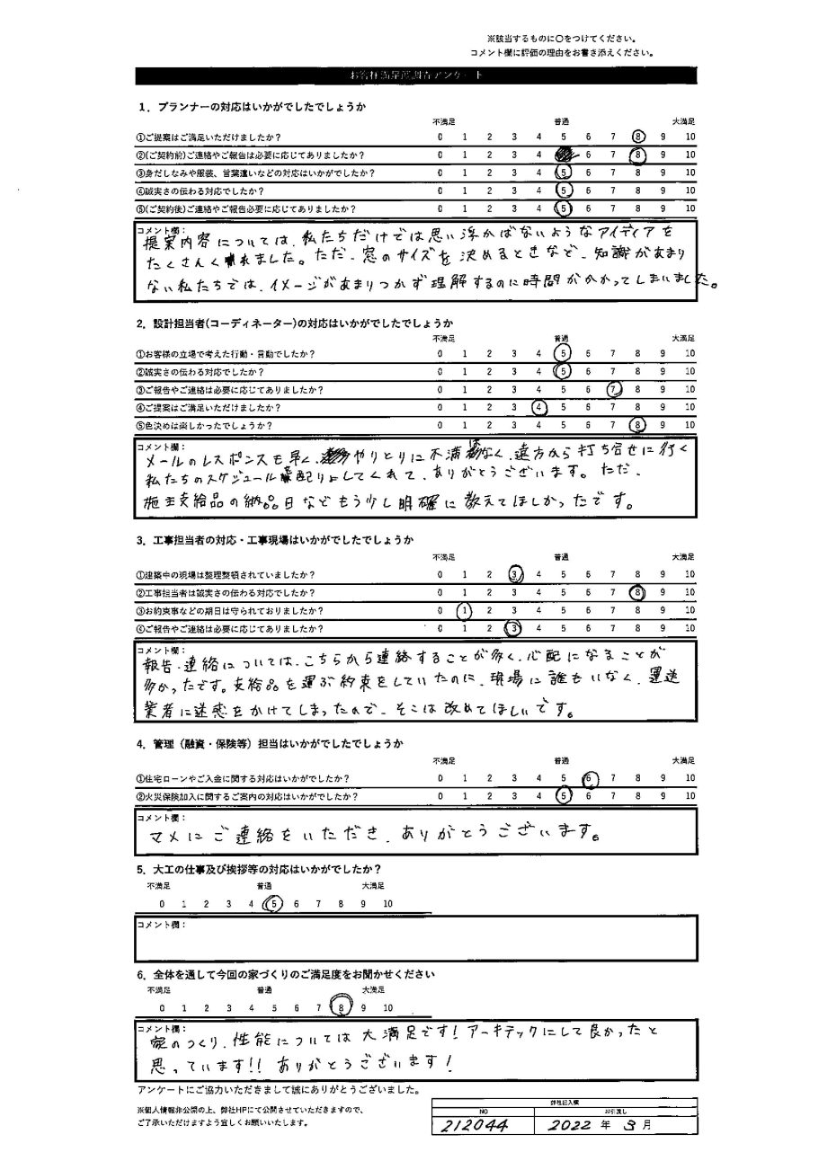 赤平市 A・M様