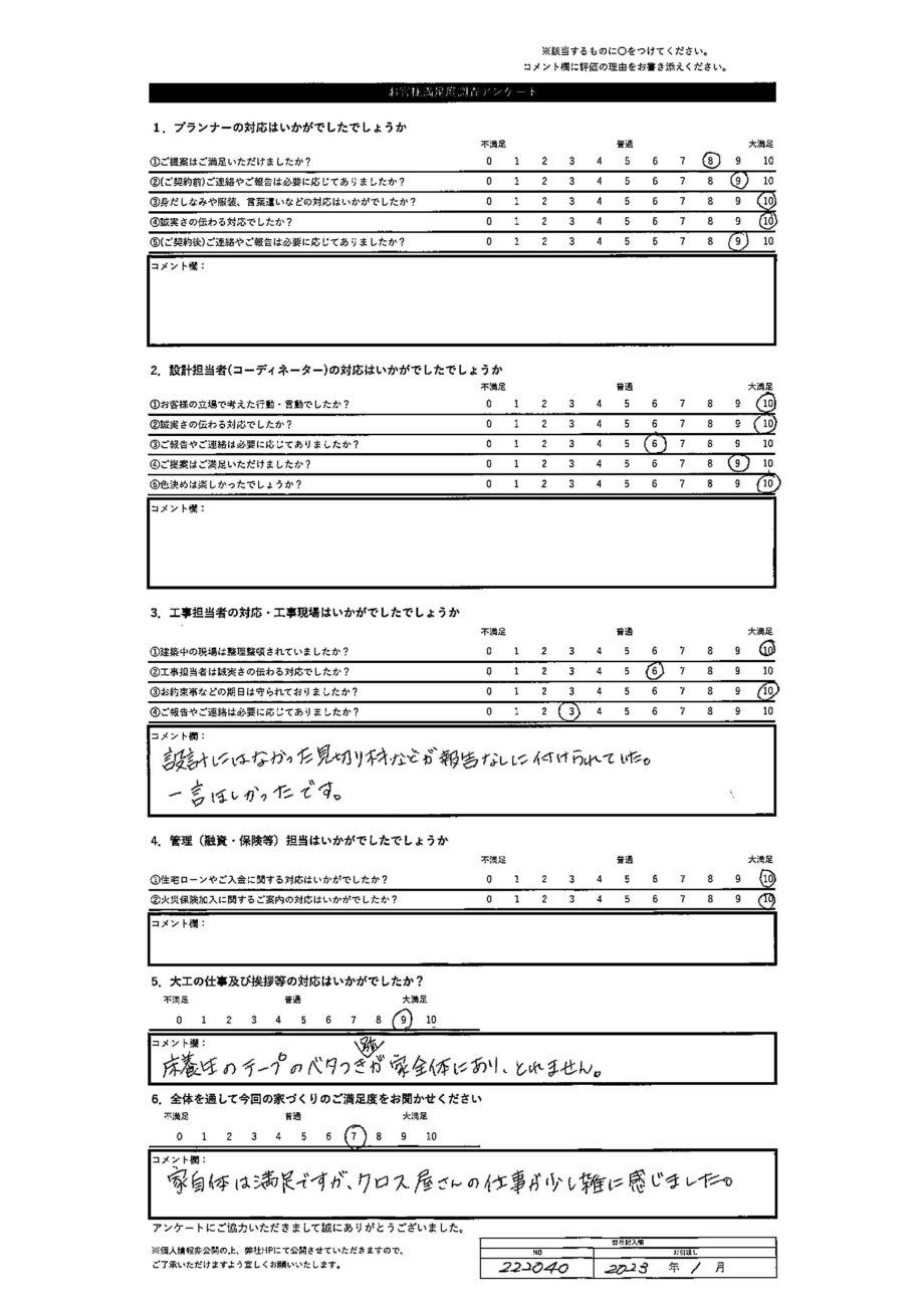 名寄市 M・S様