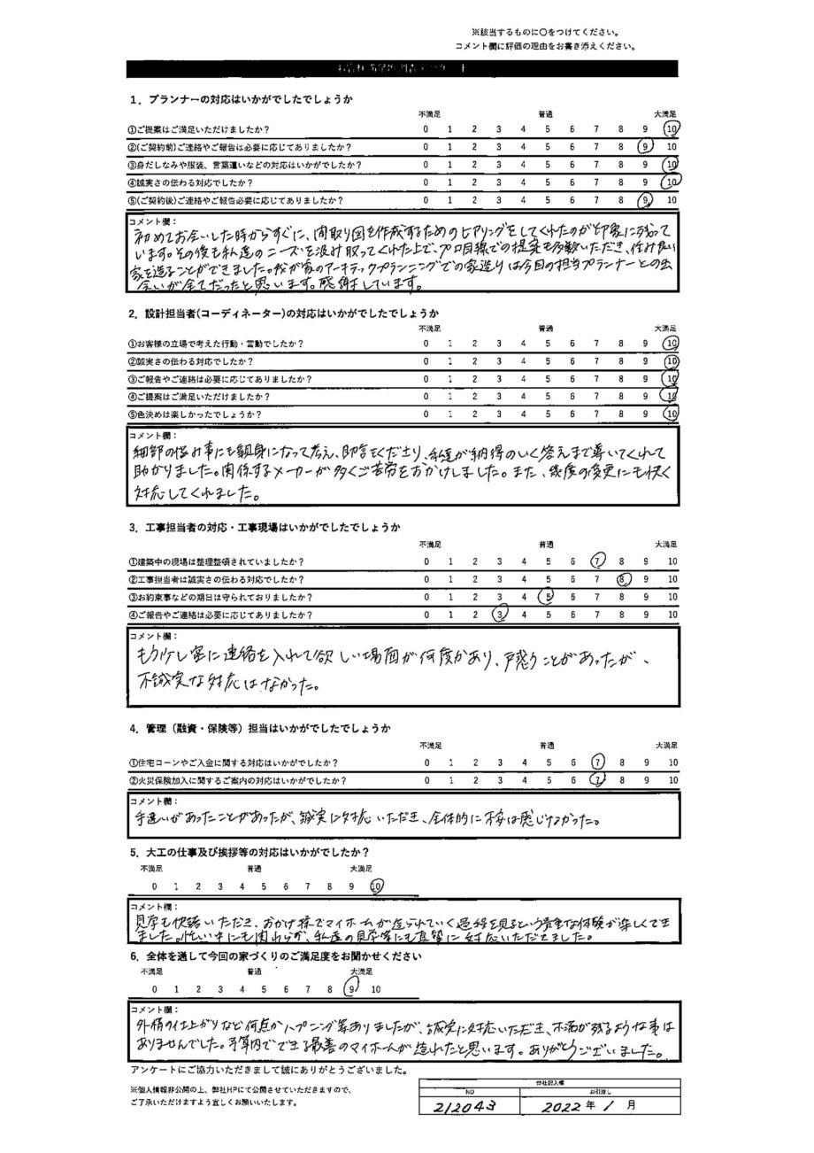 旭川市 N・M様