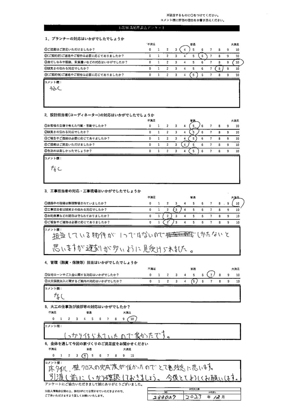 勇払郡 Y・T様