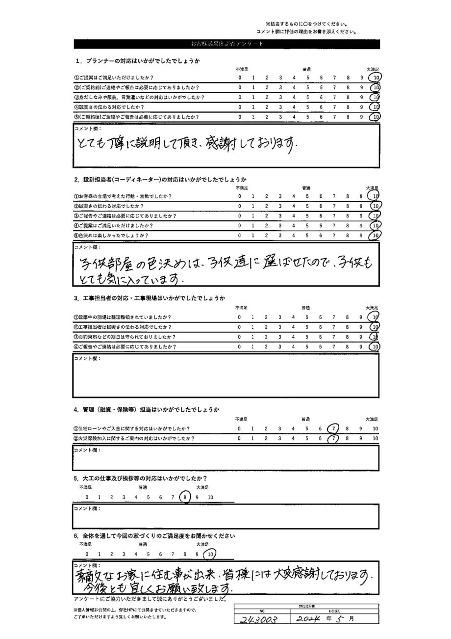 千歳市 K・N様