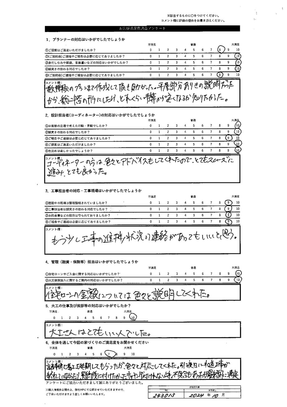 登別市 M・N様