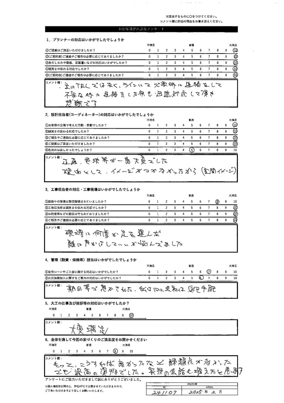 石狩市 N・T様