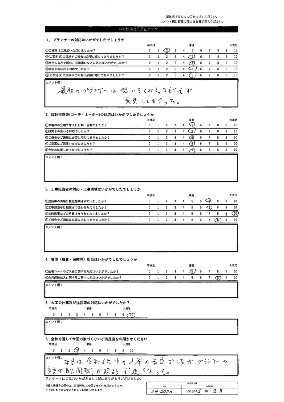 上川郡 K・T様