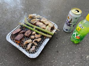 バーベキュー気分