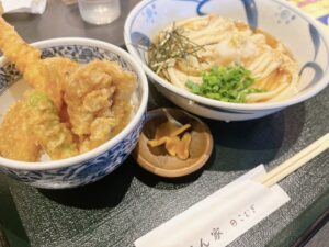 ここのお店のうどんが美味しい！