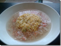 カニあんかけチャーハン。