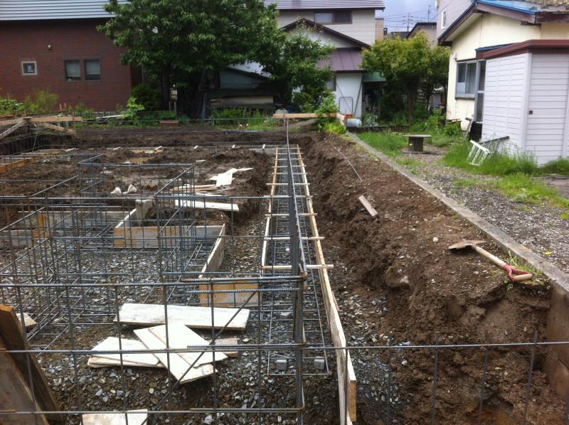 基礎工事【鉄筋組】