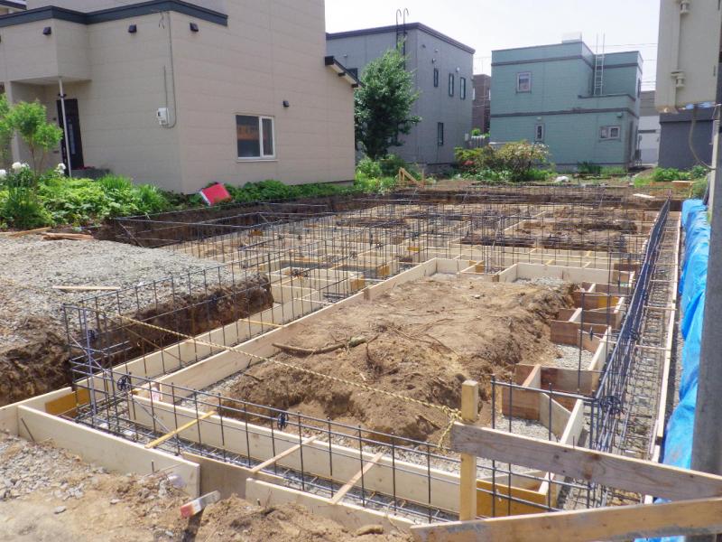 基礎工事（配筋検査）