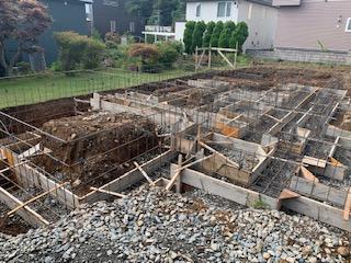 基礎工事（配筋検査）