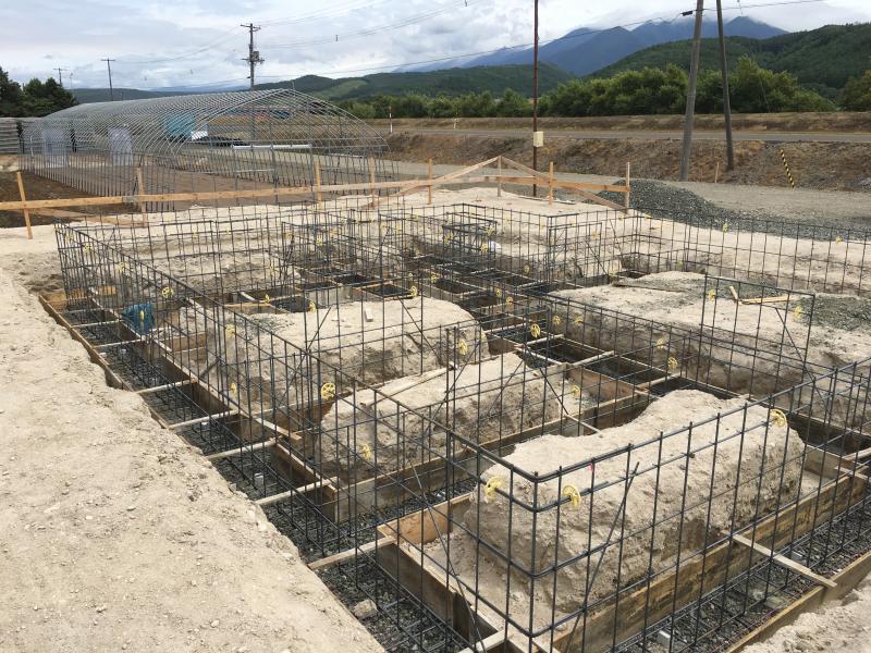 基礎工事（配筋検査）