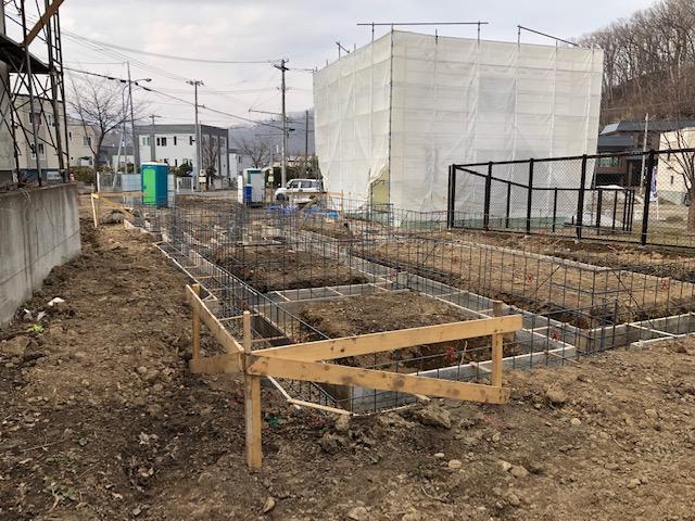 基礎工事（配筋検査）