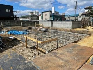 基礎工事（配筋検査）