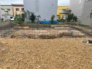 基礎工事（鉄筋検査）