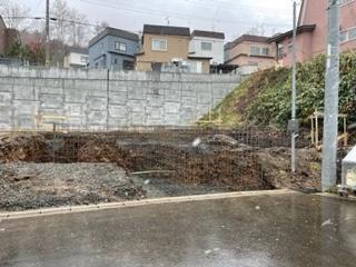 基礎工事（鉄筋検査）