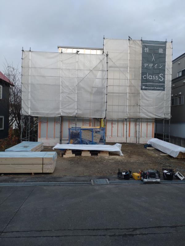 大工工事(上棟)