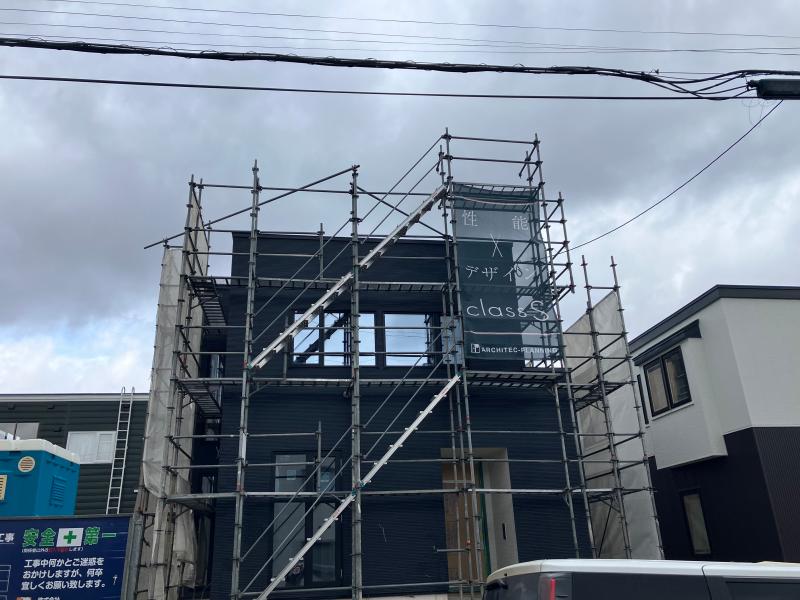 大工工事(木完検査)