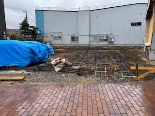 基礎工事（鉄筋検査）
