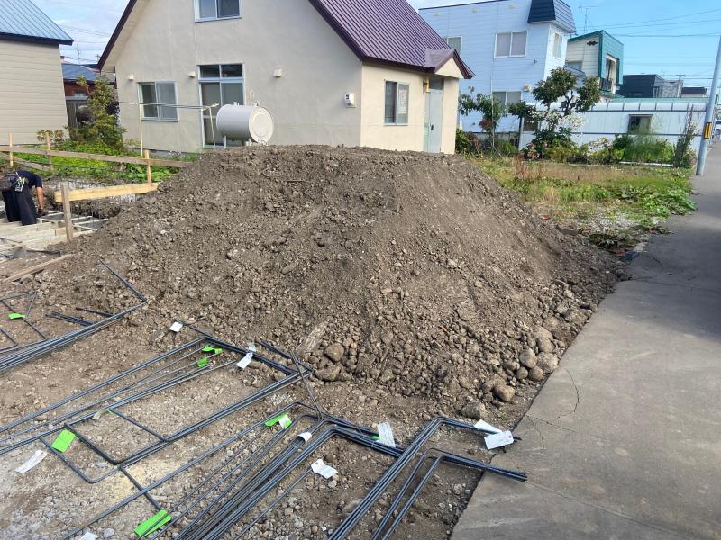 基礎工事（鉄筋組み）