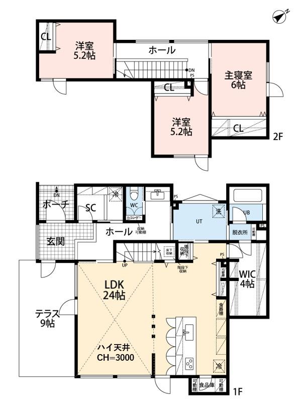 間取図：間取り図