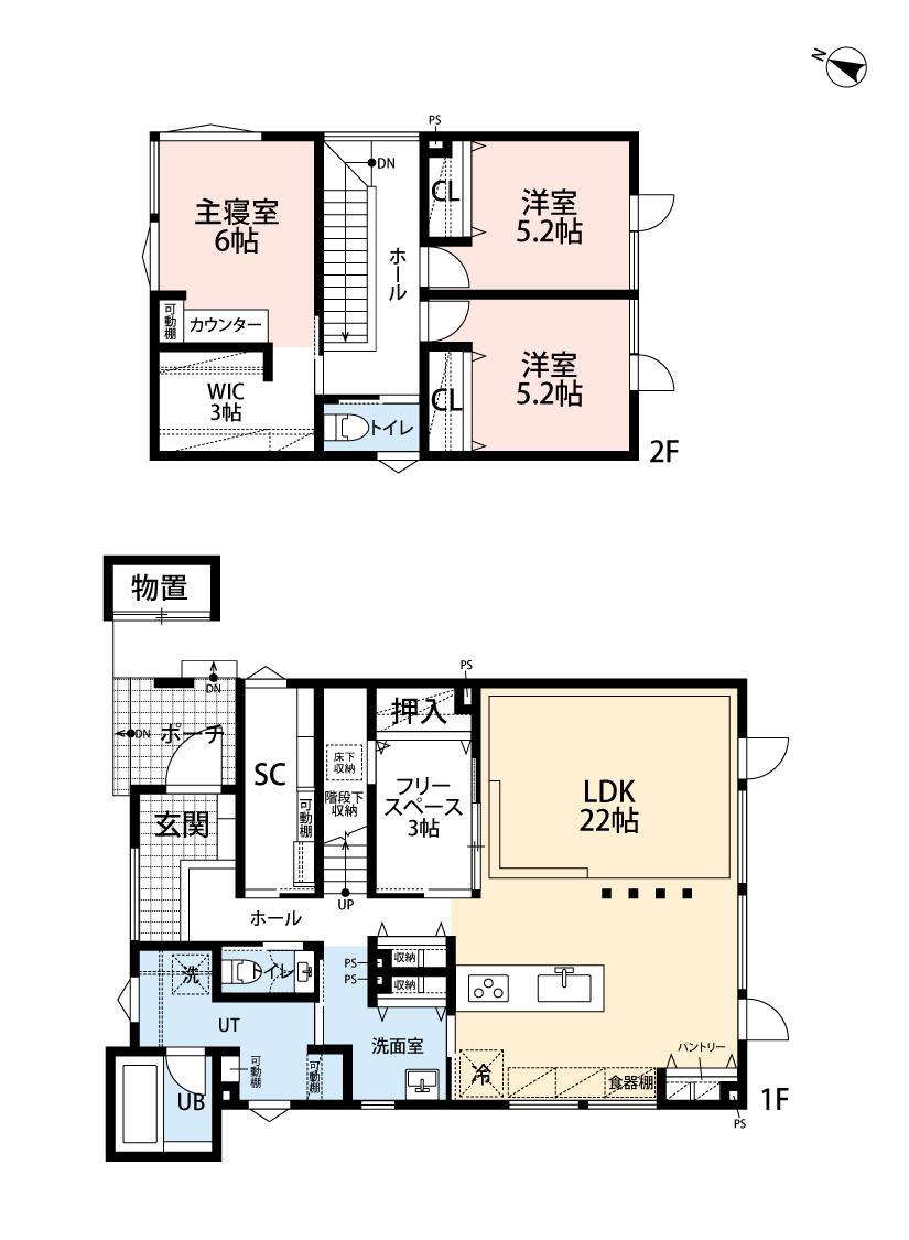 間取図：間取り図