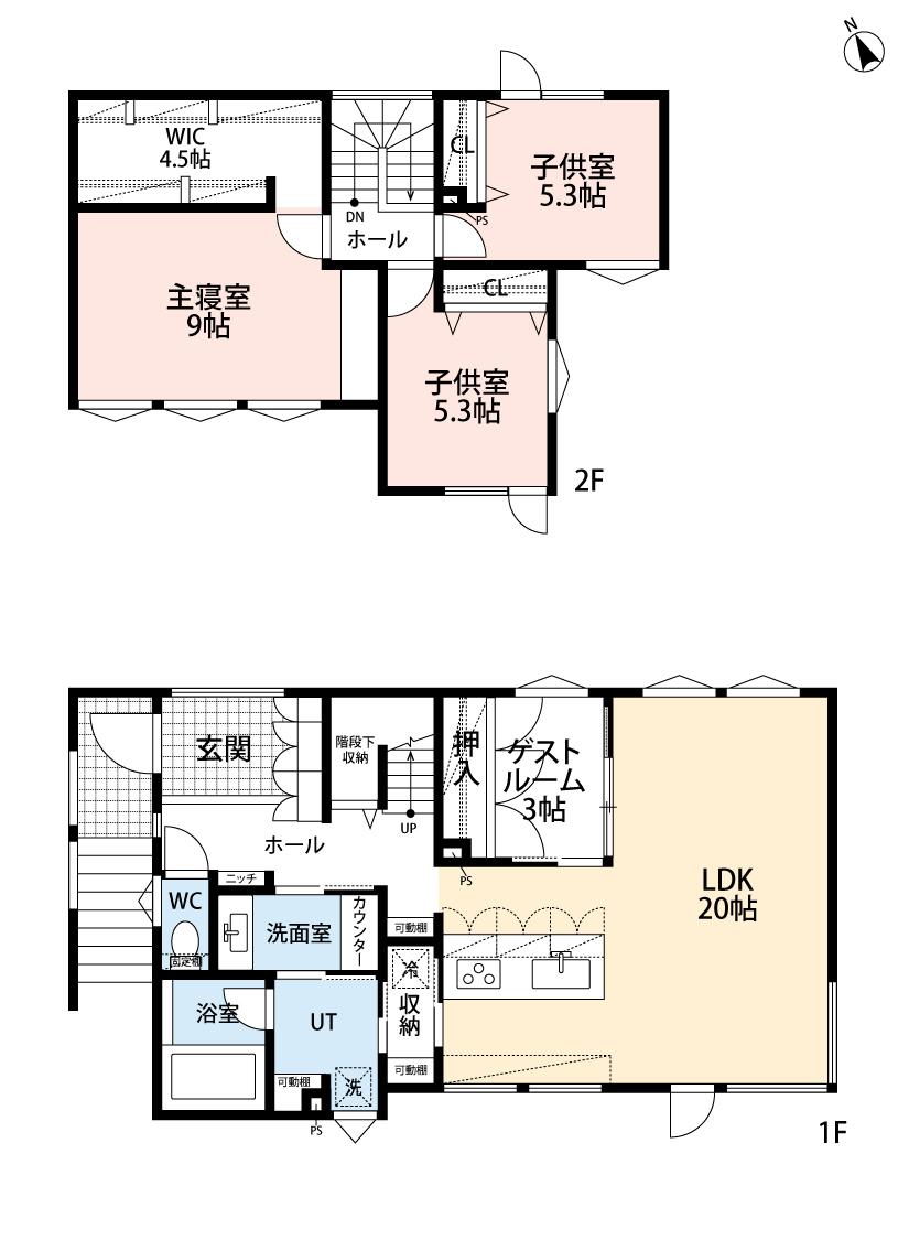 間取図：間取り図