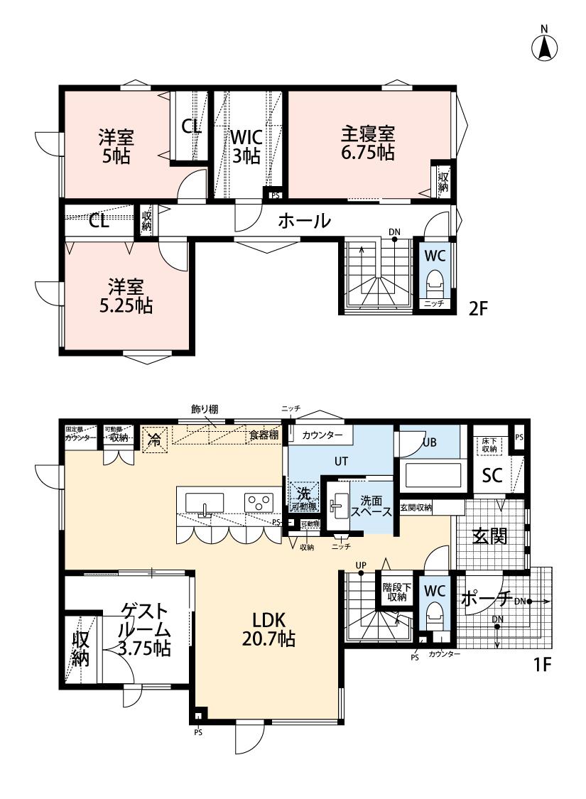 間取図：間取り図