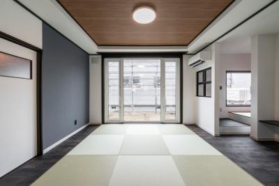 趣を残し新しさが調和した古民家風の住まい