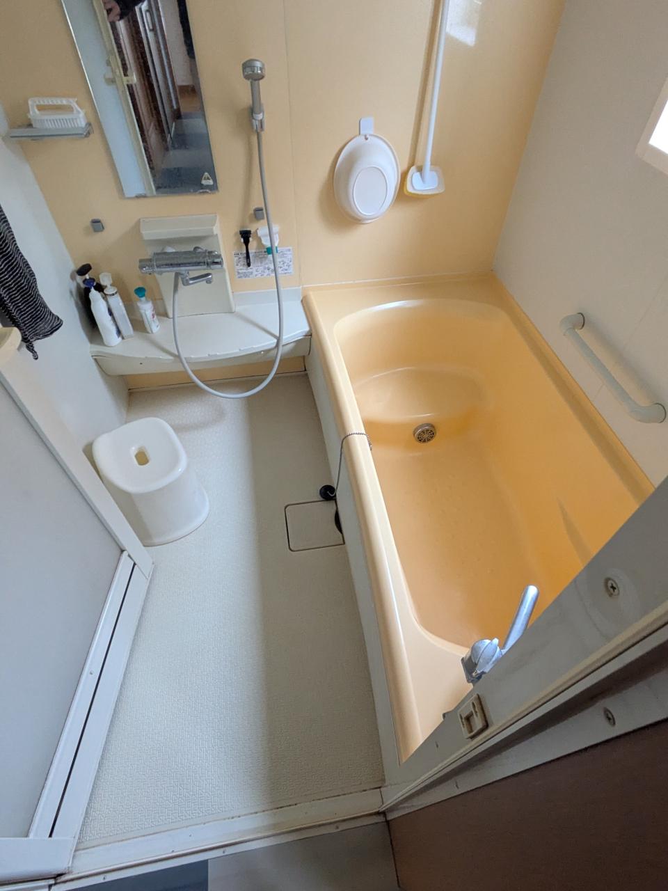 リフォーム前の浴室