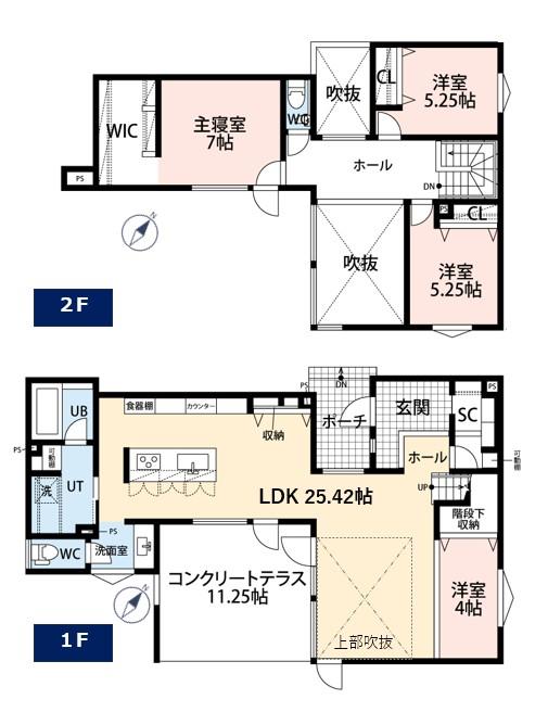 間取図：間取図
