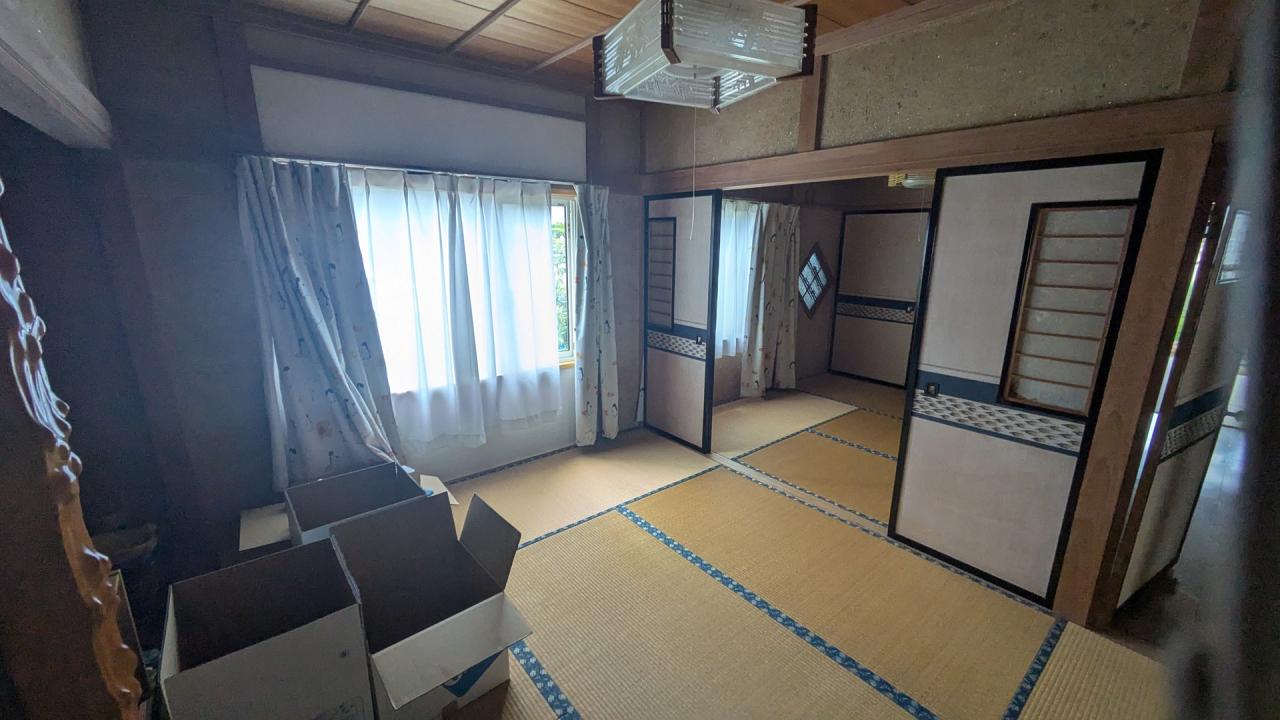 和室：リフォーム前の続き間の和室