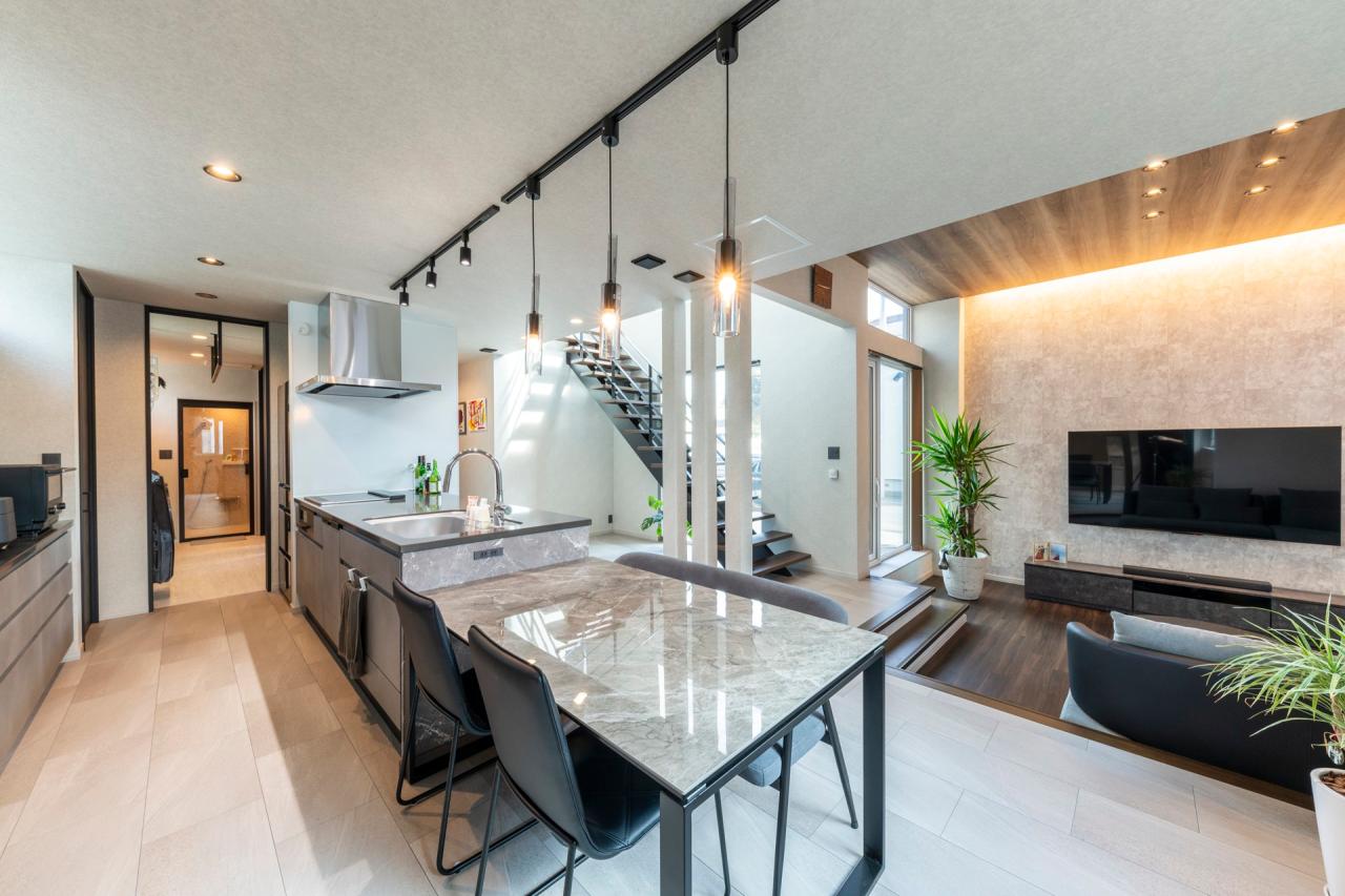 ホームパーティーを開きたくなる上質な空間