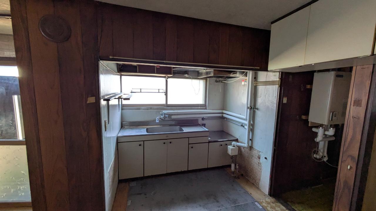 キッチン：リフォーム前のキッチン