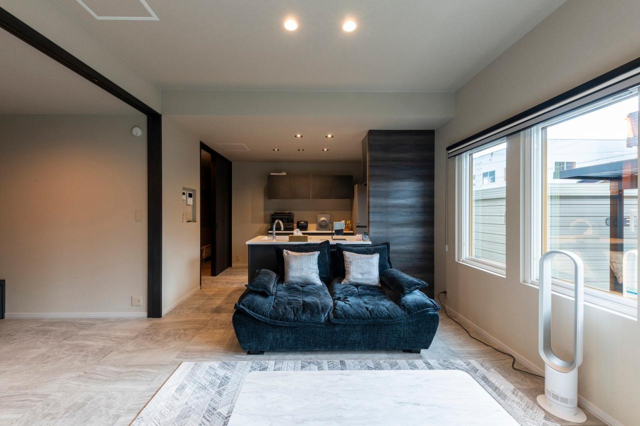 お気に入りの家具と過ごすリビング空間