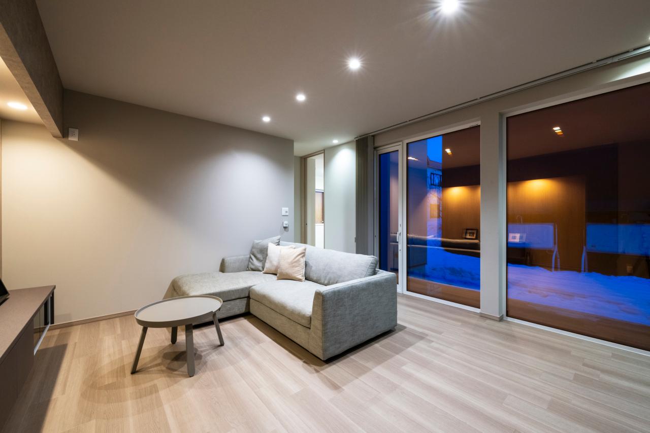 リビング、窓、照明:上質なくつろぎのLDK空間