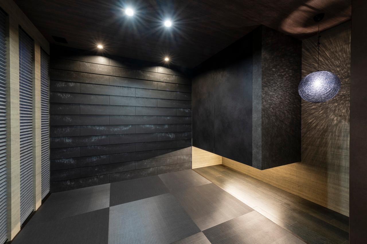 照明・床材・壁材・収納すべてにこだわった上質な和洋室