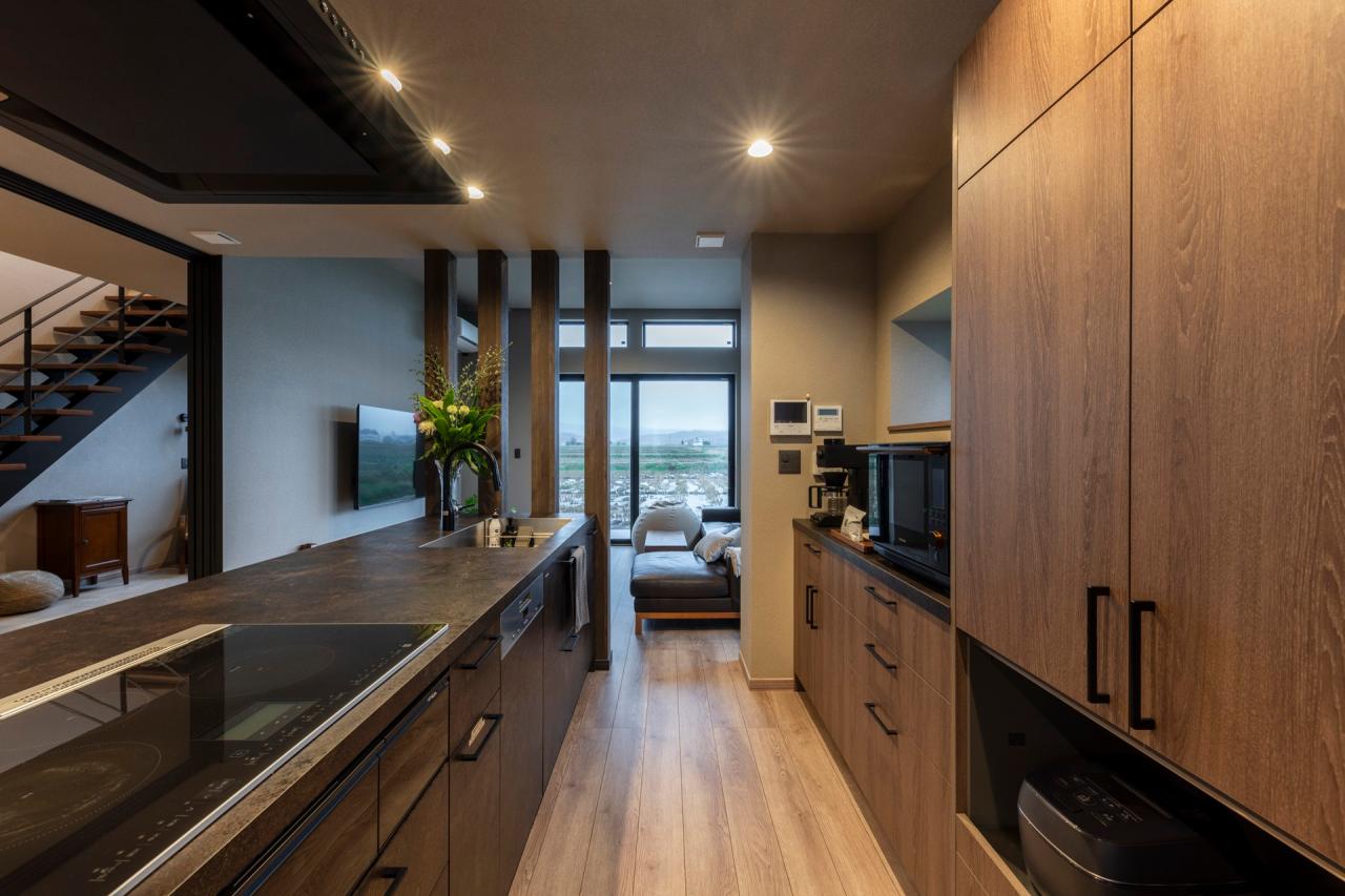 キッチン：旅行中でも思わず料理がしたくなる使いやすくラグジュアリーなキッチン