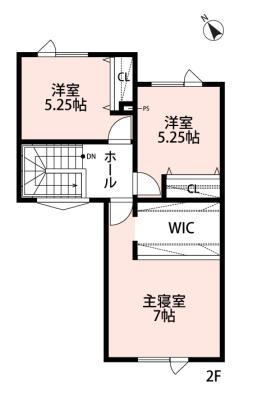 間取図：2階間取図