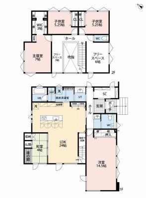 間取図：将来を見据えた設計