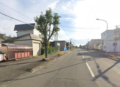 前面道路を含む現地写真